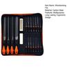 Woodworking Files Carving Tools Kit High Carbon Steel Files Compact Portable Multi-functional Metal Wood File Rasp Set