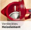 Чайник Bosch TWK3M124 MyMoment 1.7l rot