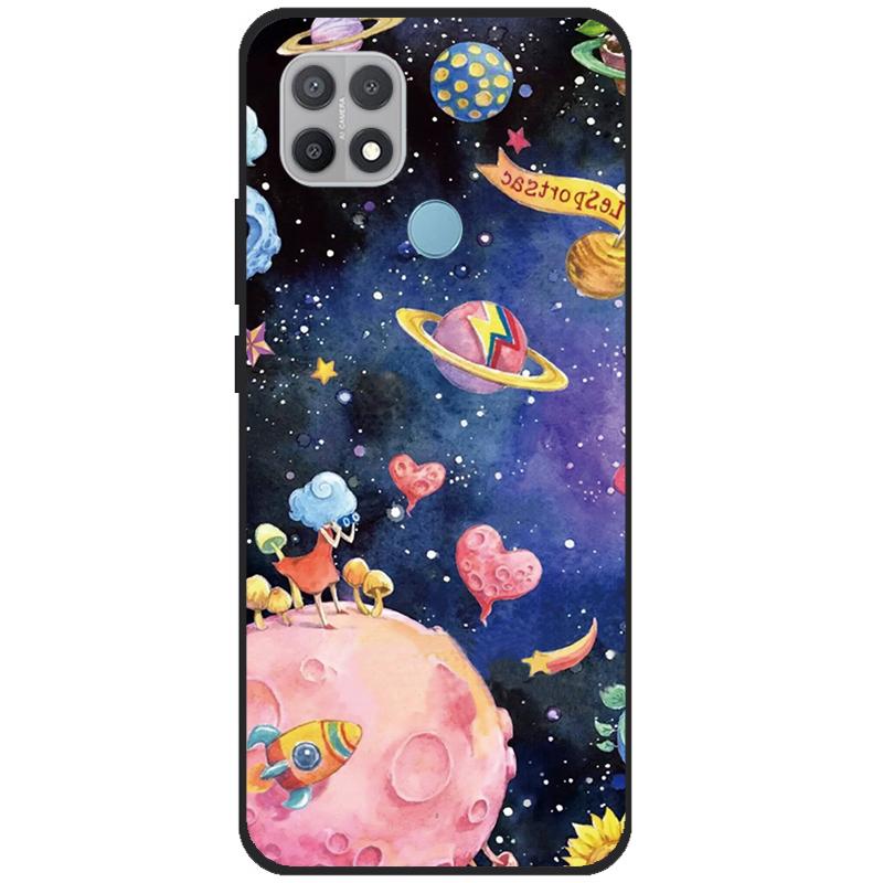 Pro OPPO A15 Pouzdro Pro OPPO A15S Zadní silikonový měkký TPU kryt telefonu Pro OPPOA15 CPH2185 A 15 S CPH2179 nárazník 6,52" Fundas Shell