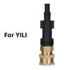 Anlu/Lava/YILI/Karcher/Bosch car washing water gun foam pot adapter high-pressure car washing accessories Different angle nozzle