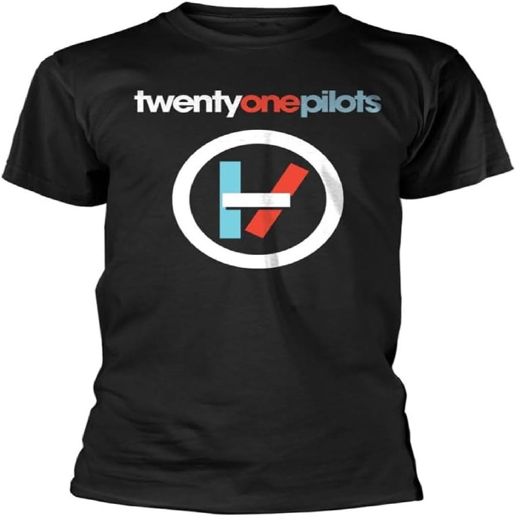 T-shirt con logo Vessel dei Twenty One Pilots Taglia XXL Nera