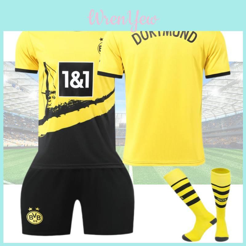 2324 Dortmund Home Kit Polyester Fiber Material Suitable For Running Basketball And Volleyball
