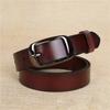 Leather Belt Womens Alloy Buckle Fashion Casual Wide Waist Strap Wear Daily