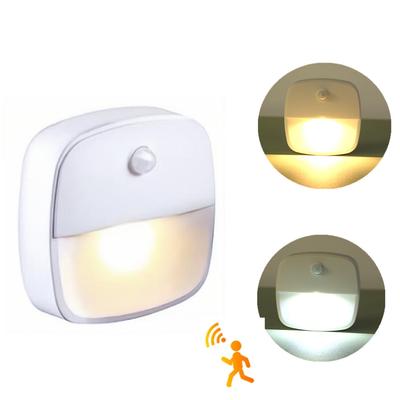 Motion Sensor Light Wireless LED Night Lights AAA Battery Powered Bedroom Wall Staircase Closet Aisle Body Induction Home Lights