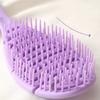 Fast Blow Drying Detangling Tool 1Pcs Elastic Massage Comb Hollow Out Hair Brush Scalp Massage Combs Hair Styling Detangler