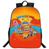 SuperThings 10 Zaino Scolastico per Bambini, Cartone Animato Super Zings Borse Scolastiche per Ragazzi Ragazze, Borse Resistenti e Leggere per la Scuola Primaria