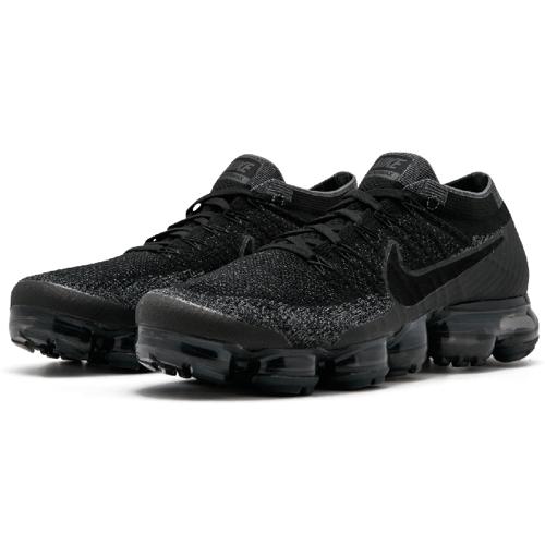Nové Nike Air VaporMax Flyknit Černá Tmavě šedá 849558-007