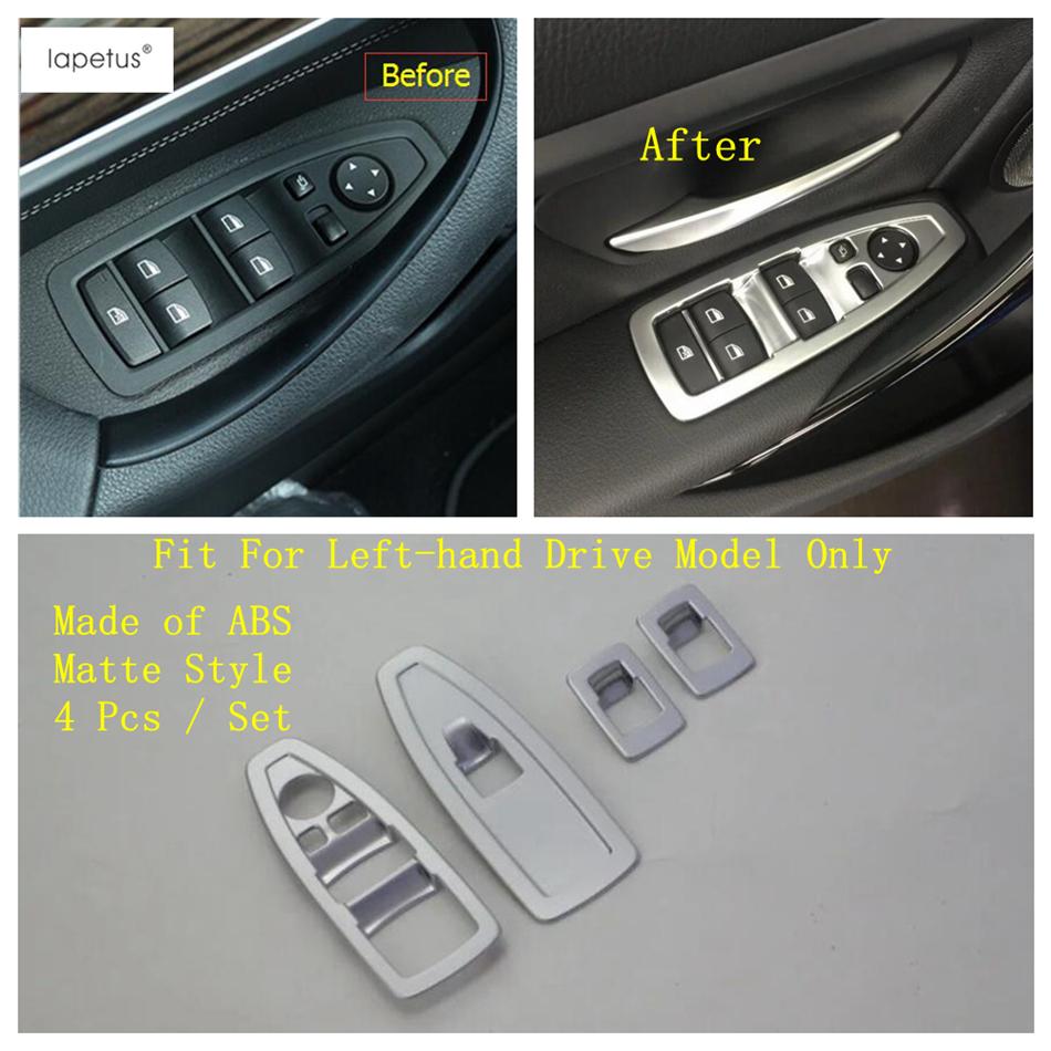 Matte Decoration Accessories For BMW X1 F48 2016 -  Armrest Window Lift Button / Roof Reading Lights Lamps / AC Cover Trim