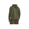 Under Armour Solid Color Brand Logo Print Half-Zip Hoodie Men Hoodies Green 1379811-390