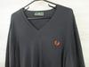 [USED] FRED PERRY Made in Italy V-neck knit M1167c