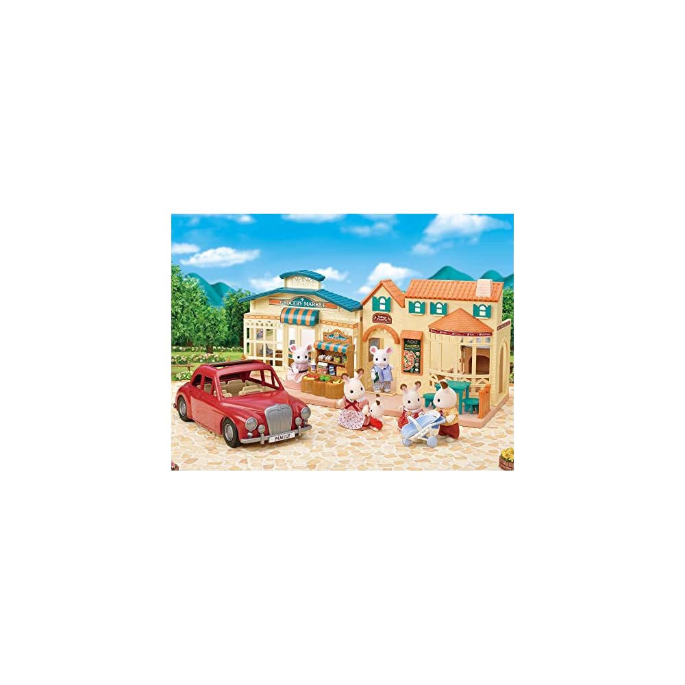 Sylvanian Families Family Car Toy V-05 ST Mark Certified for Ages 3 and Up Dollhouse Accessory
