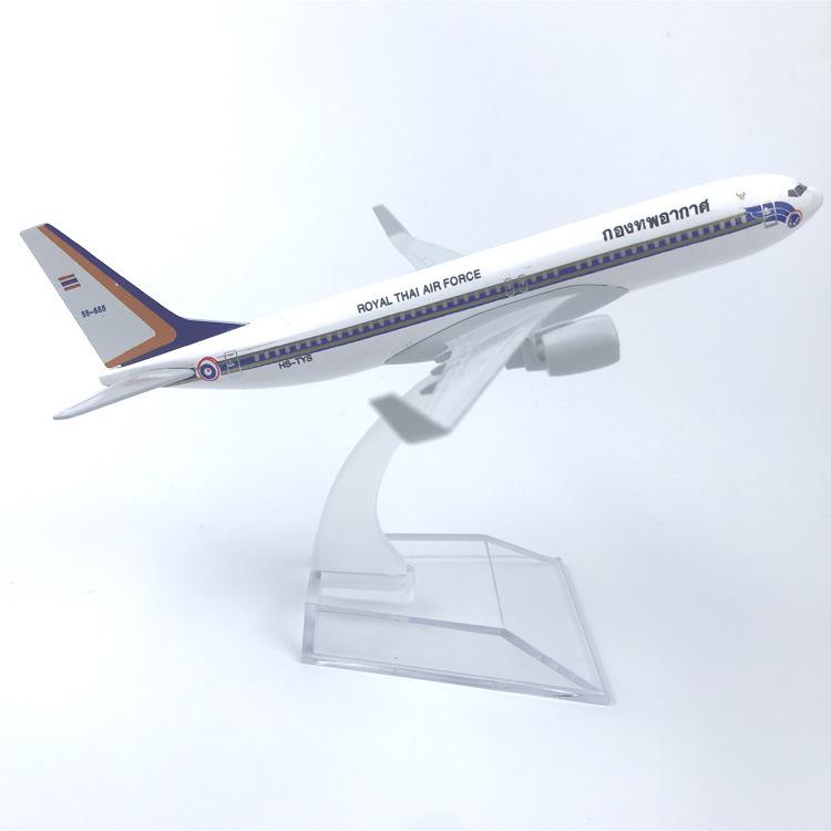 

16CM Alloy Aircraft Model Thailand 737 Collectible With Landing Gear Children s Toy Gift