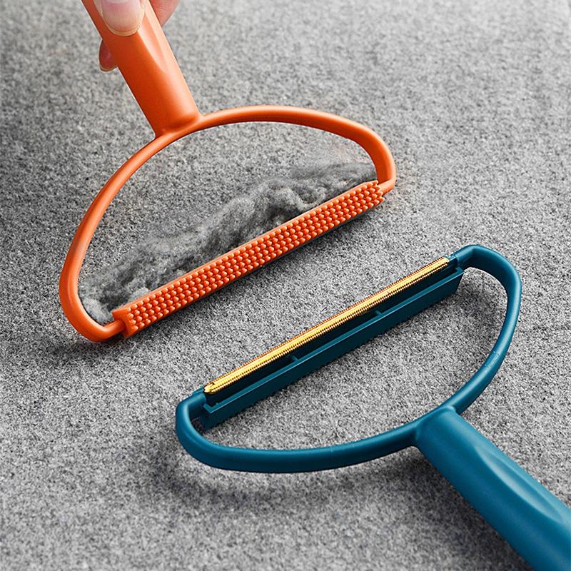 Clothes Shaver Carpet Hair Double-Sided Brush