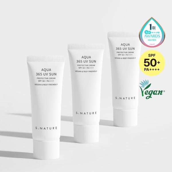 S.NATURE Aqua 365 UV Crème Solaire Protectrice SPF 50+ PA++++ 40 ml