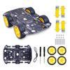 4WD Robot Chassis Kit with 4 TT Motors for ArduinoRaspberry Pi