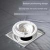 Japanese-Style Swirl Drain Anti-Odor Device Bathroom Drain Cover Hair Catcher Anti-Insect Anti-Clogging Filter Net