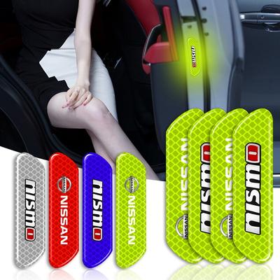 4 ks Reflexní proužky na auto Varování 3D samolepky Autopříslušenství Pro Nismo Almera Tiida Juke Teana Qashqai 350Z 370Z GTR
