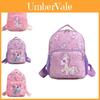Unicorn Backpack For Toddlers With Breathable Oxford Fabric For Kindergarten Girls