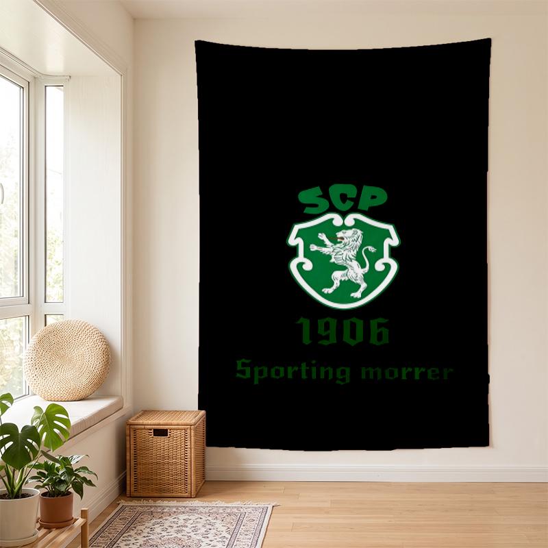 Sporting Clube de Portugal (1) Wall Tapestry Stylish Wall Hanging for Bedroom Living Room Dorm Nice Present for Family and Friends