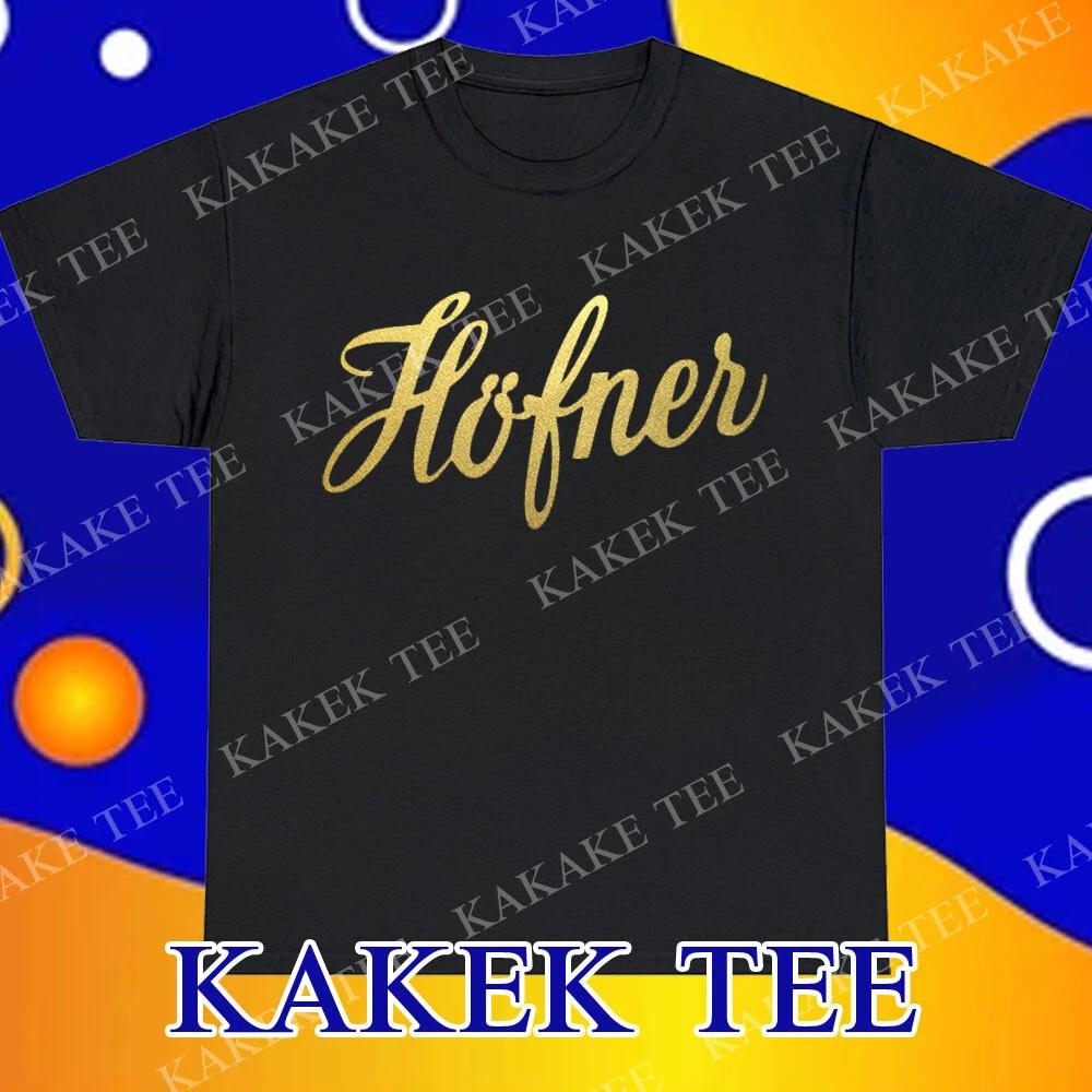 New Hofner Guitar Company Logo T-Shirt Funny Size S to 5XL L