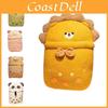 New Cartoon Animal Milk Tea Plush Pillow Blanket Two-in-one Blanket For Warmth And Comfort Perfect For Girls' Sleep Panda Design