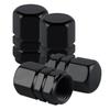 4Pcs Dustproof Aluminum Valve Caps Universal Tire Stem Covers For Car Truck Moto