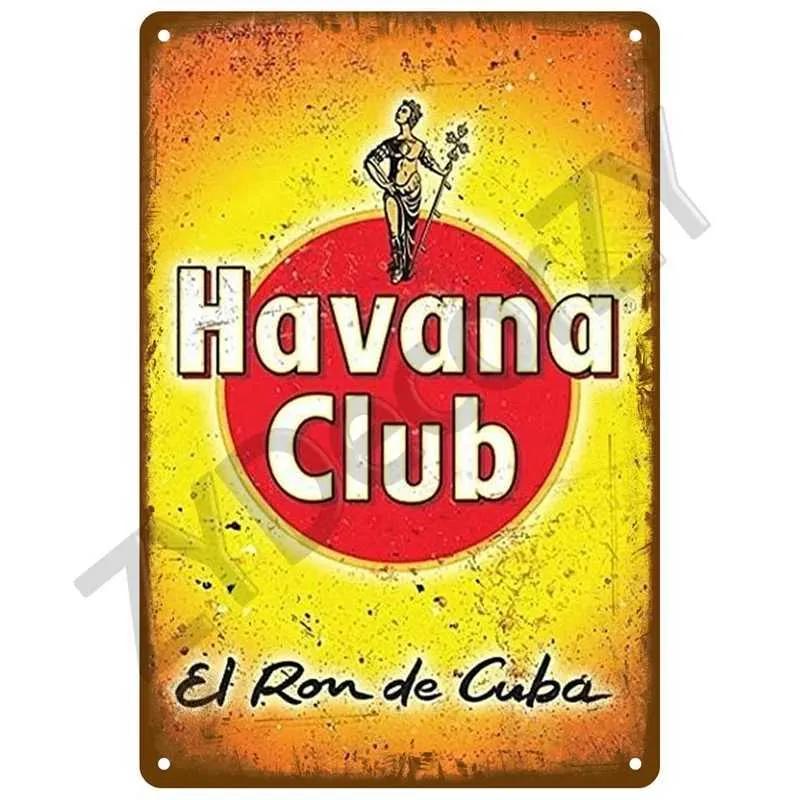 Vintage Poster Cocktail Tin Signboard Metal Signboard Decorative Wall Art Home Decoration Bar Club People Cave Iron Painting