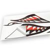 Kayak Shark Sticker Waterproof Stickers Decal Canoe Dinghy Marine Boat Car Automobiles Body DIY Stickers