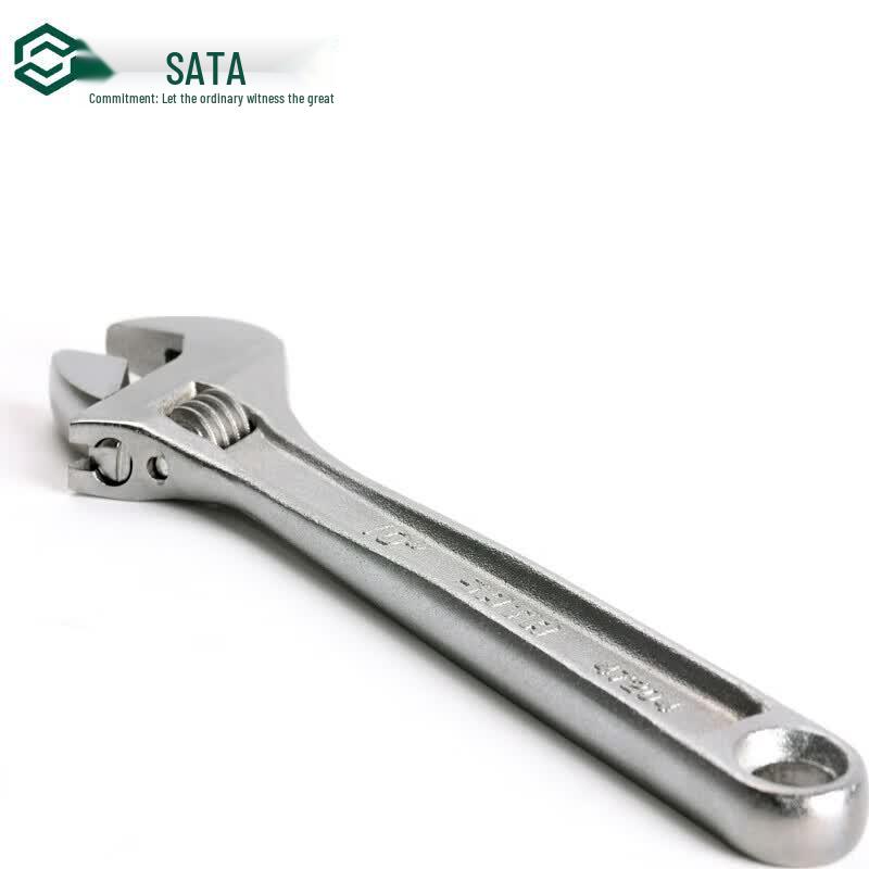 SATA 10-inch Adjustable Wrench