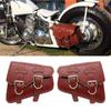 Motorcycle Waterproof Bag Motorcycle Saddle Bags Pu Leather Motorbike Side Tool Bag Out Door Luggage for Sportster XL 883 1200