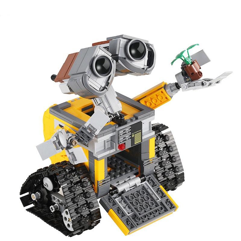 Wall·e Robô Blocos de Construção Educacional DIY Presente para Crianças 687 peças