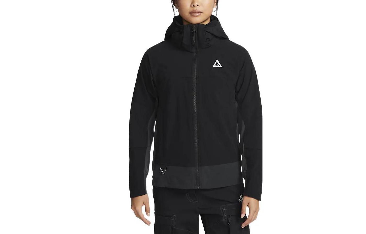 Nike Jackets Women s Black Stand Collar Moderate Other DH3106-011 S