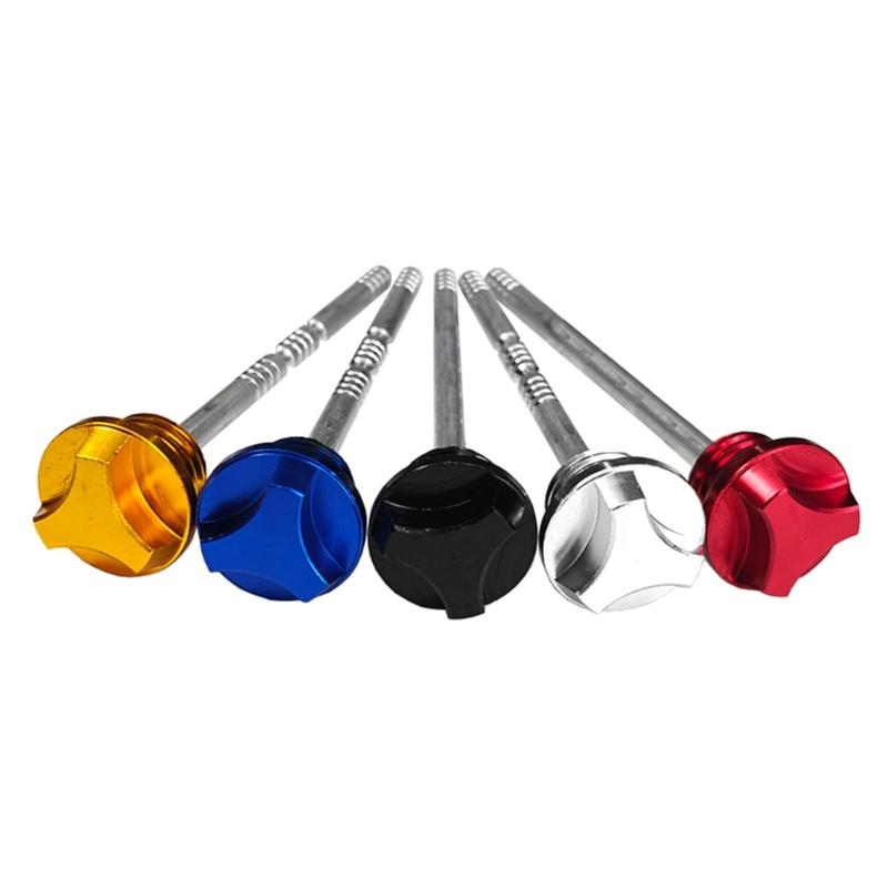 Motorcycle Engine Oil Dipstick Guages Measure Stick Slip Proof Enhanced Appearance Suitable for Riders Daily Maintenance