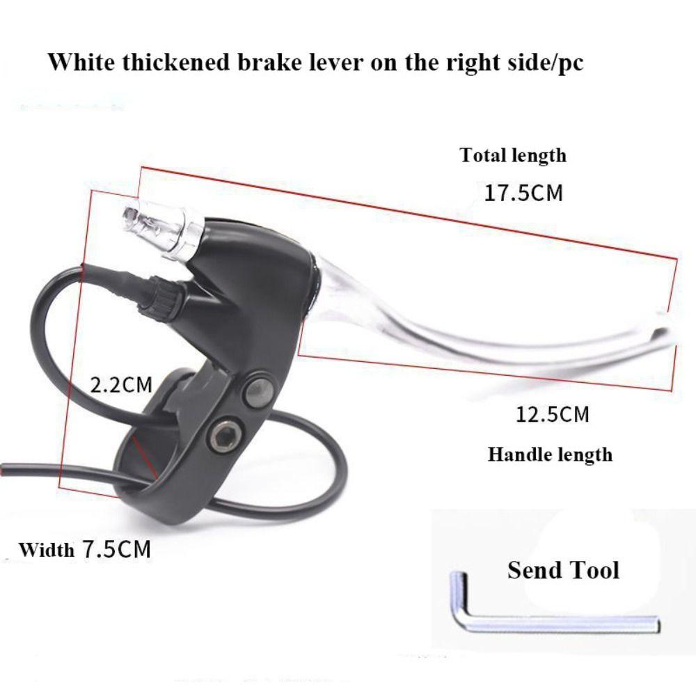 with Wire Power-off Switch Bicycle BMX Handle Ultralight Cycling Brake Levers  Bicycle Accessories