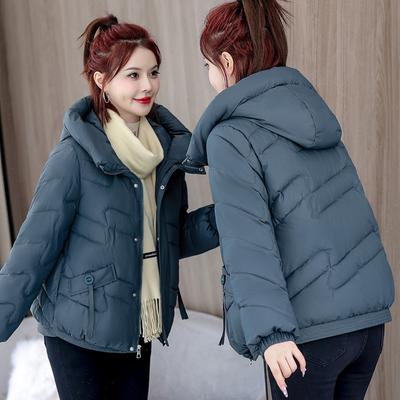 Cotton Clothes Women's Winter 2025 New Women's Short Down Padded Jacket Warm Padded Jacket