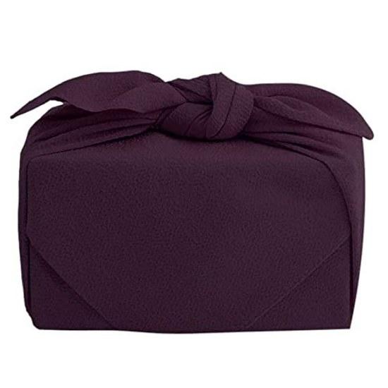 Musubi Furoshiki 70cm Plain Purple Kodaimurasaki Ikkyo Made Japan