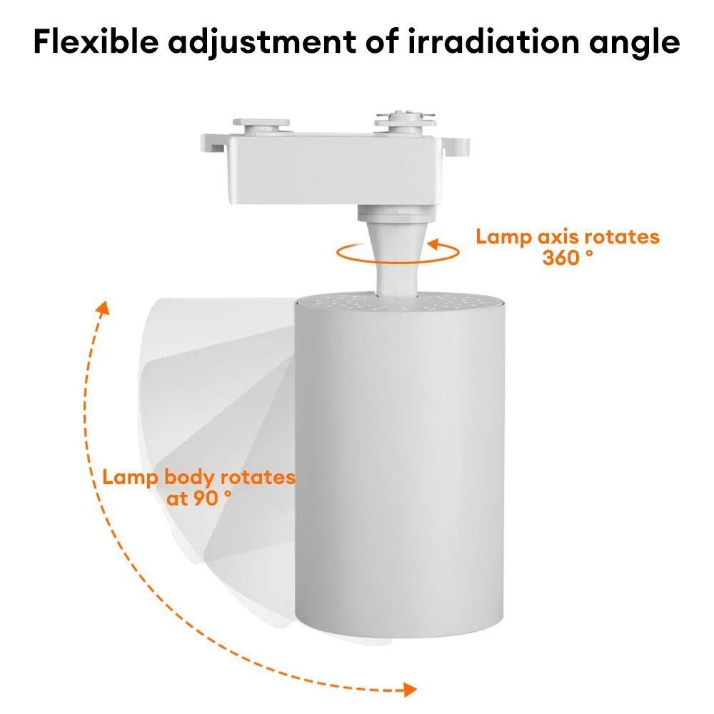 Track Light Rail Spotlight Rotated Downlight Durable LED Track Light Home