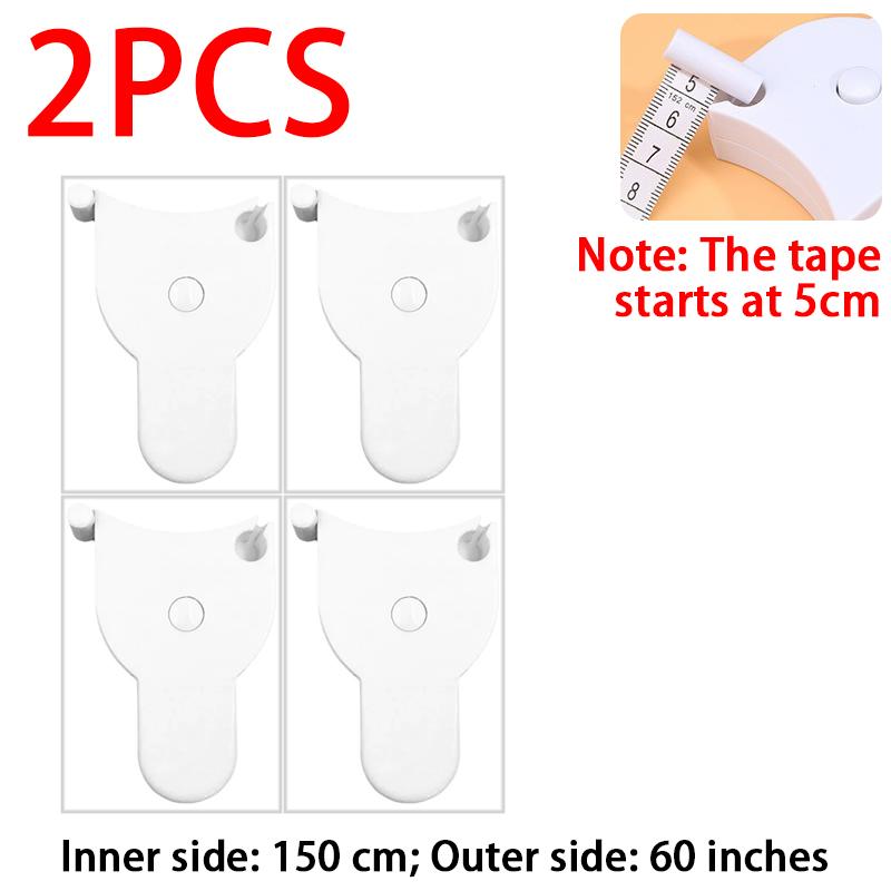 Portable Measuring Tape Mini Ruler Retractable Metric Tape in Inches Measuring Film for Body Soft Measuring Tape