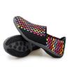 Summer Moccasin Pink Beach Shoes Women Multicolor Casual Weave Slip on Braided Purple Flats Sneakers Plus Size