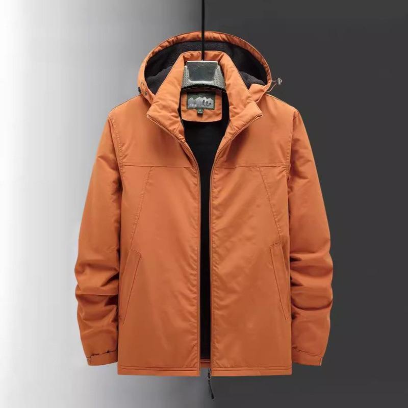Chaqueta impermeable de asalto para hombre, chaqueta de herramientas, chaqueta informal cortavientos, chaqueta de algodón para hombre
