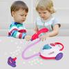 Kids Simulation Electric Vacuum Cleaner Toy Children Pretend Housework Play Broom Cleaning Tool Early Educational Puzzle Toys