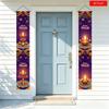 2D Flat, 2D Flat, 2D Flat Banner, 2pcs Diwali Happy Diwali Doorway Hanging Flags Traditional Diwali Oil Lamp Mandala Fireworks Marigolden Purple Golde