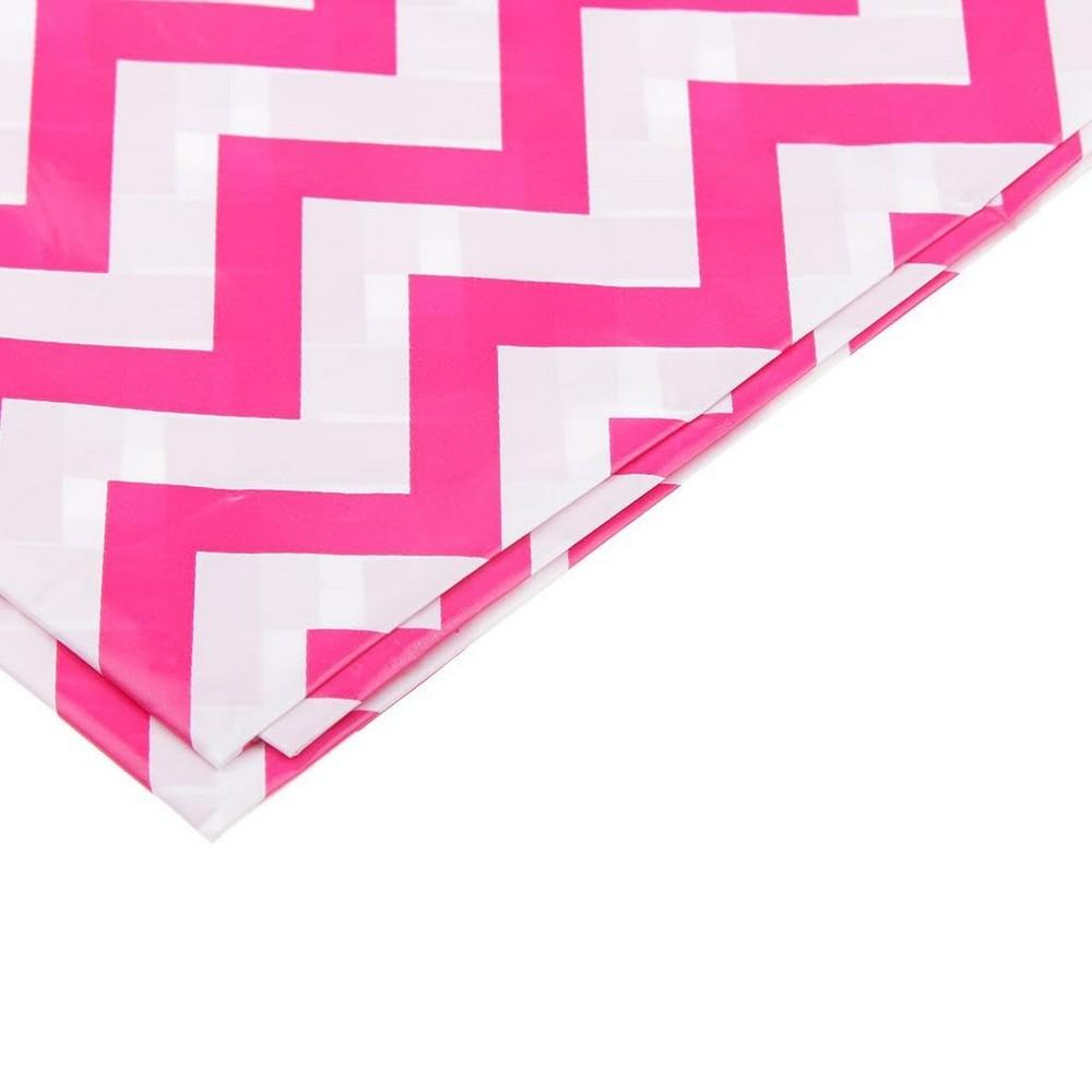 Unique Party Plastic Chevron Tablecloth