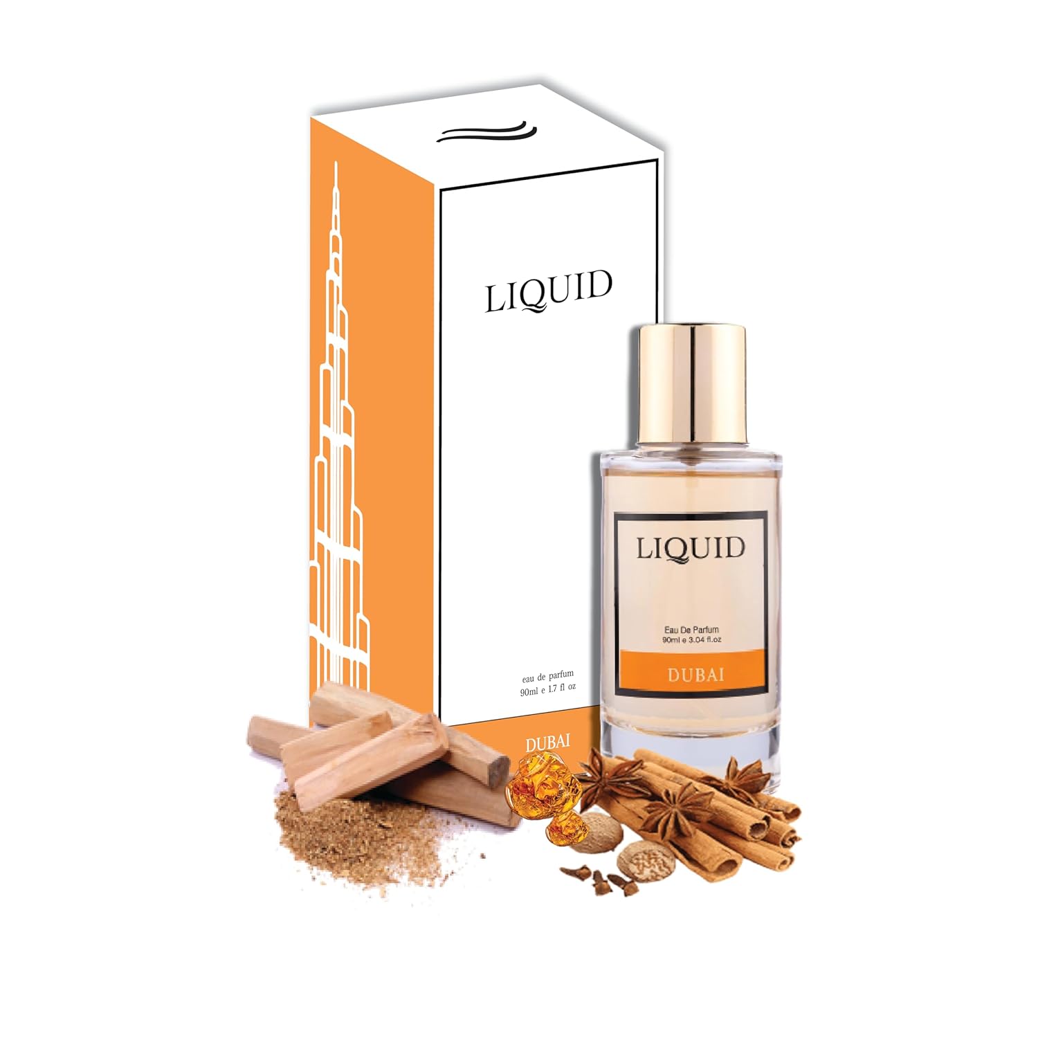 

LIQUID Dubai Luxury Unisex Eau de Parfum (электронная обработка данных)-90мл | 90 ml