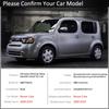 Black Carbon Fiber Door Handle Cover for Nissan Cube Z12 2009~ 2015 2016 2017 2018 Car Accessories Stickers Trim Set