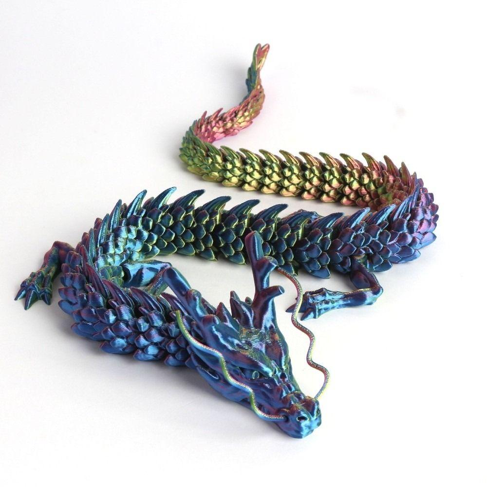 Full Body Joints Rotatable Articulated Dragon Chinese Dragon Ornaments  Home Ornaments