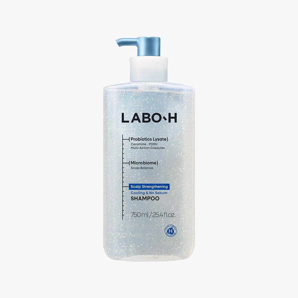 LABO-H Cooling & No Sebum Shampoo Refreshing Daily Scalp Cleansing