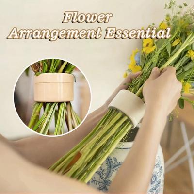 Spiral Ikebana Stem Holder Ring for Flowers DIY Wedding Flower Bouquet Kit Twister Flower Arrangement Holder Table Centerpiece