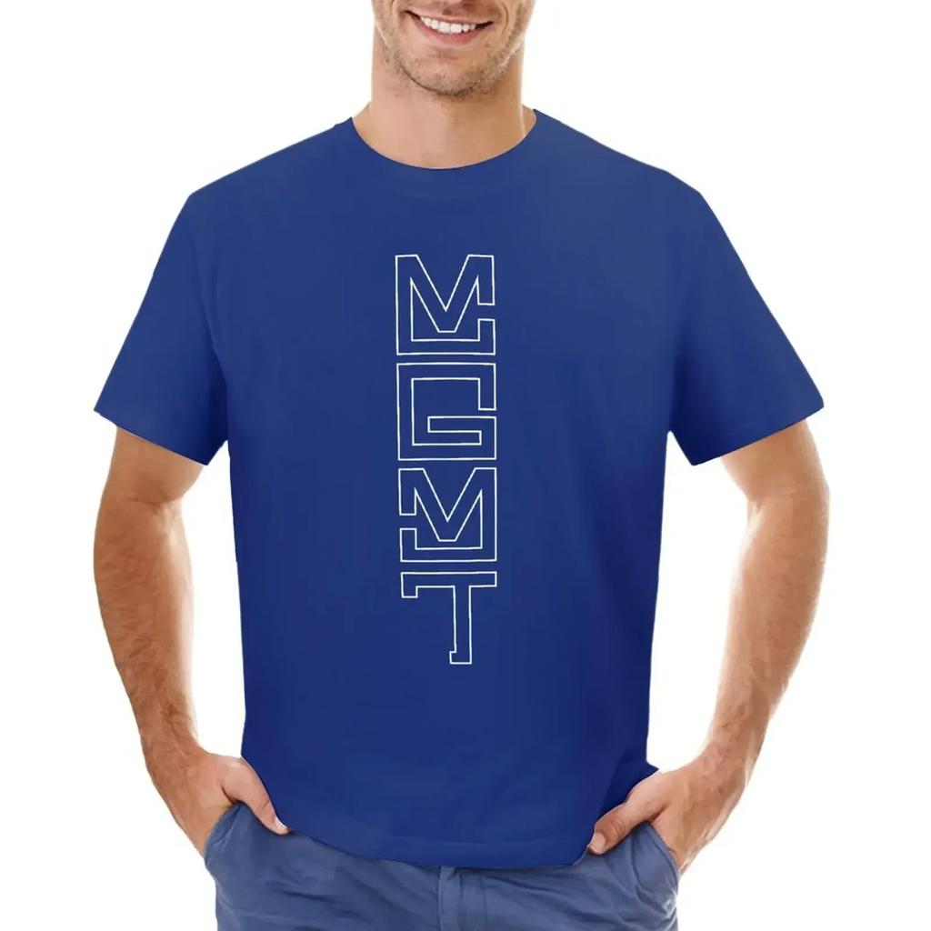 MGMT T-Shirt Rohlinge kundenspezifisch kawaii Kleidung Herren lustige T-Shirts