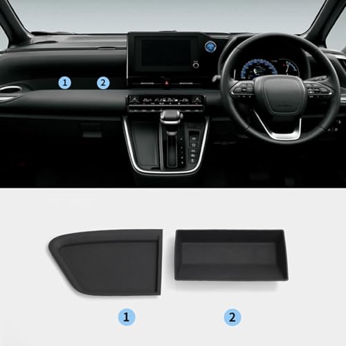 Fucaten Compatible with Toyota New Voxy/Noah 90 Series (January 2022 - Current) Car Storage Box, Car Storage Tray, Small Item Storage, Anti-Slip,